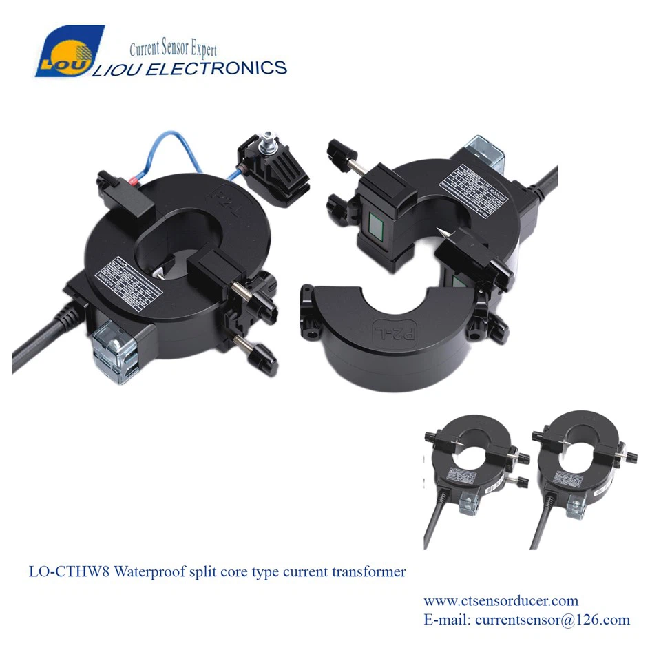 Waterproof Split Core CT For Public Infrastructure Monitoring LO-CTHW8