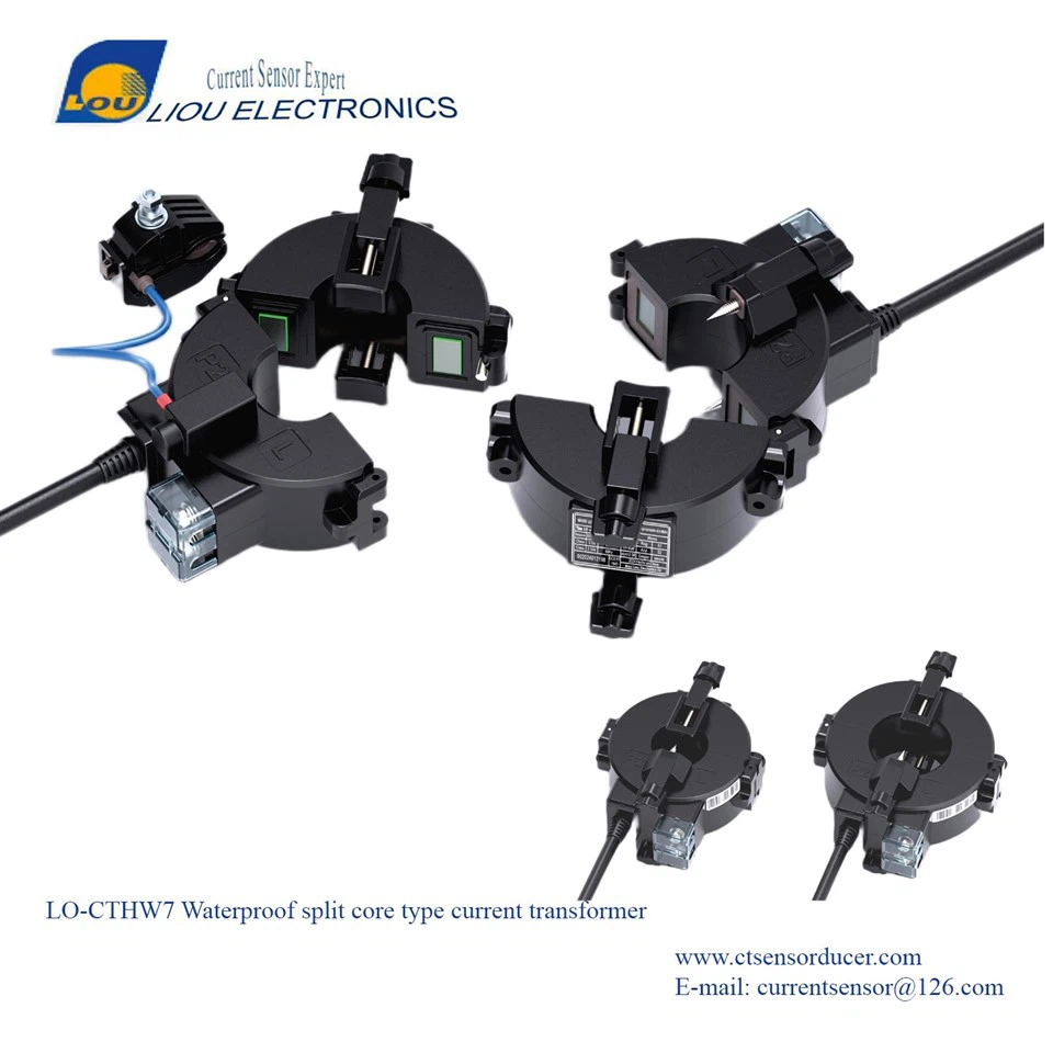 Waterproof Split Core Current Transformer For Power Distribution LO-CTHW4
